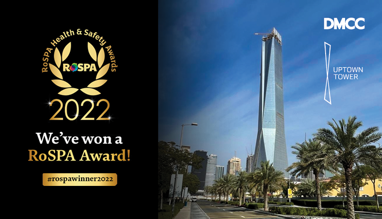 23_UPTOWN_RoSPA_Award_News_Page DMCC FREEZONE