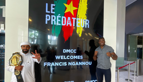 17_DMCC_Welcomes_UFC_World_Champion DMCC FREEZONE